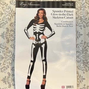 Sexy Halloween skeleton costume. Size small.